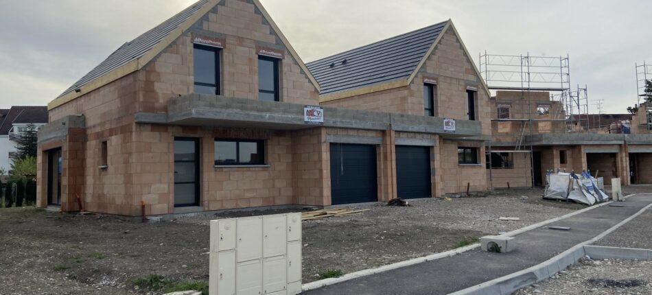 Programme de 4 maisons dans le Quartier des Maraîchers à Colmar  - Construction de 4 maisons à Colmar