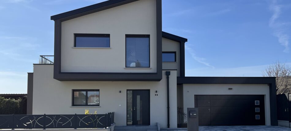 Construction d’une maison neuve haut de gamme et sur mesure à Ingersheim, à proximité de Colmar  - Architecture unique à Ingersheim