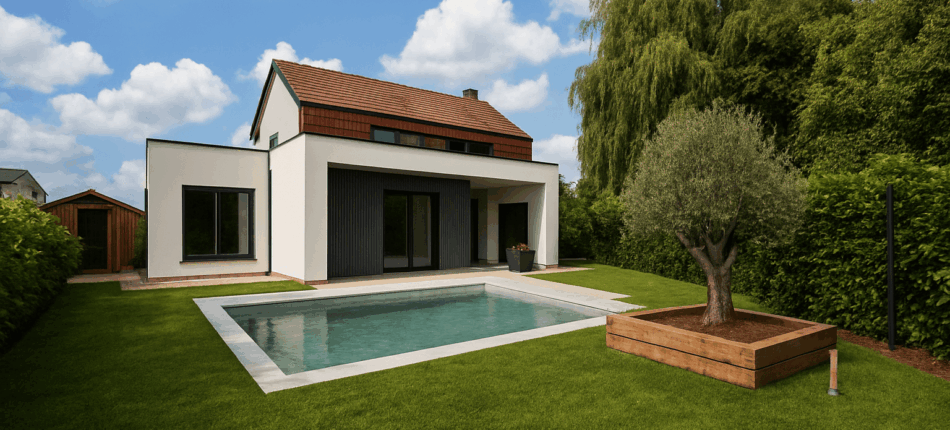Construction d’une maison d’exception à Colmar  - Réalisation maisons néo à Colmar