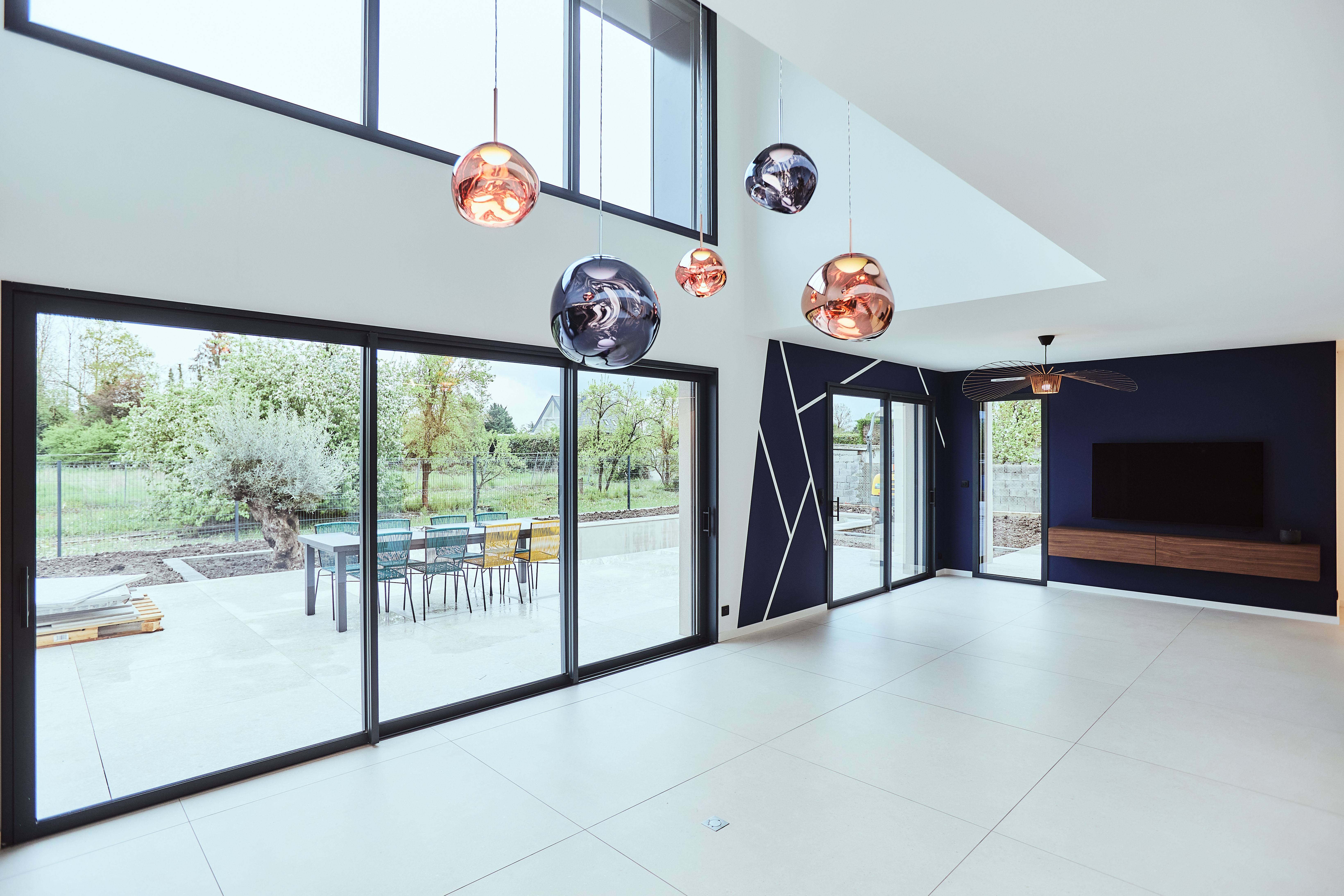 Vide sur séjour maison neuve à Colmar