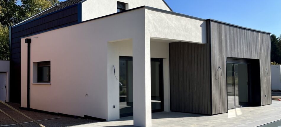 Construction d’une maison contemporaine dans le quartier Sud à Colmar  - maison contemporaine colmar