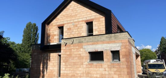 Maison en construction à Colmar