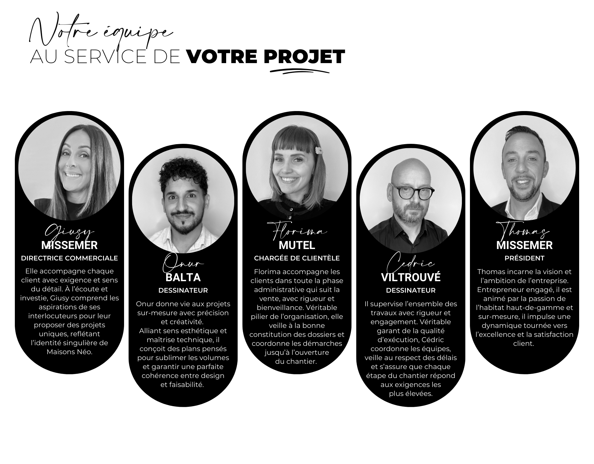 L'équipe Maisons Néo