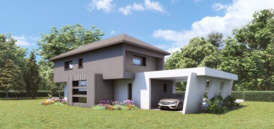Maison neuve à Durlinsdorf, Grand Est