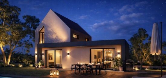 Maison neuve à Schnersheim, Grand Est