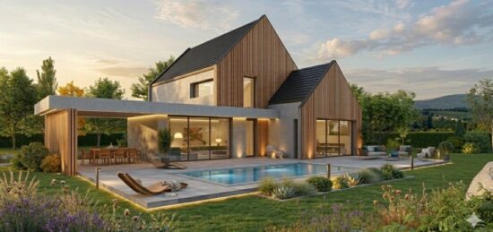 Maison neuve à Sand, Grand Est