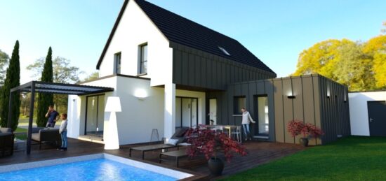 Maison neuve à , Bas-Rhin