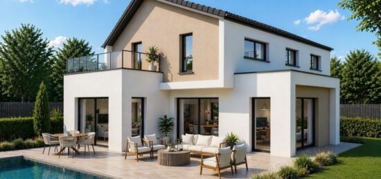 Maison neuve à , Haut-Rhin